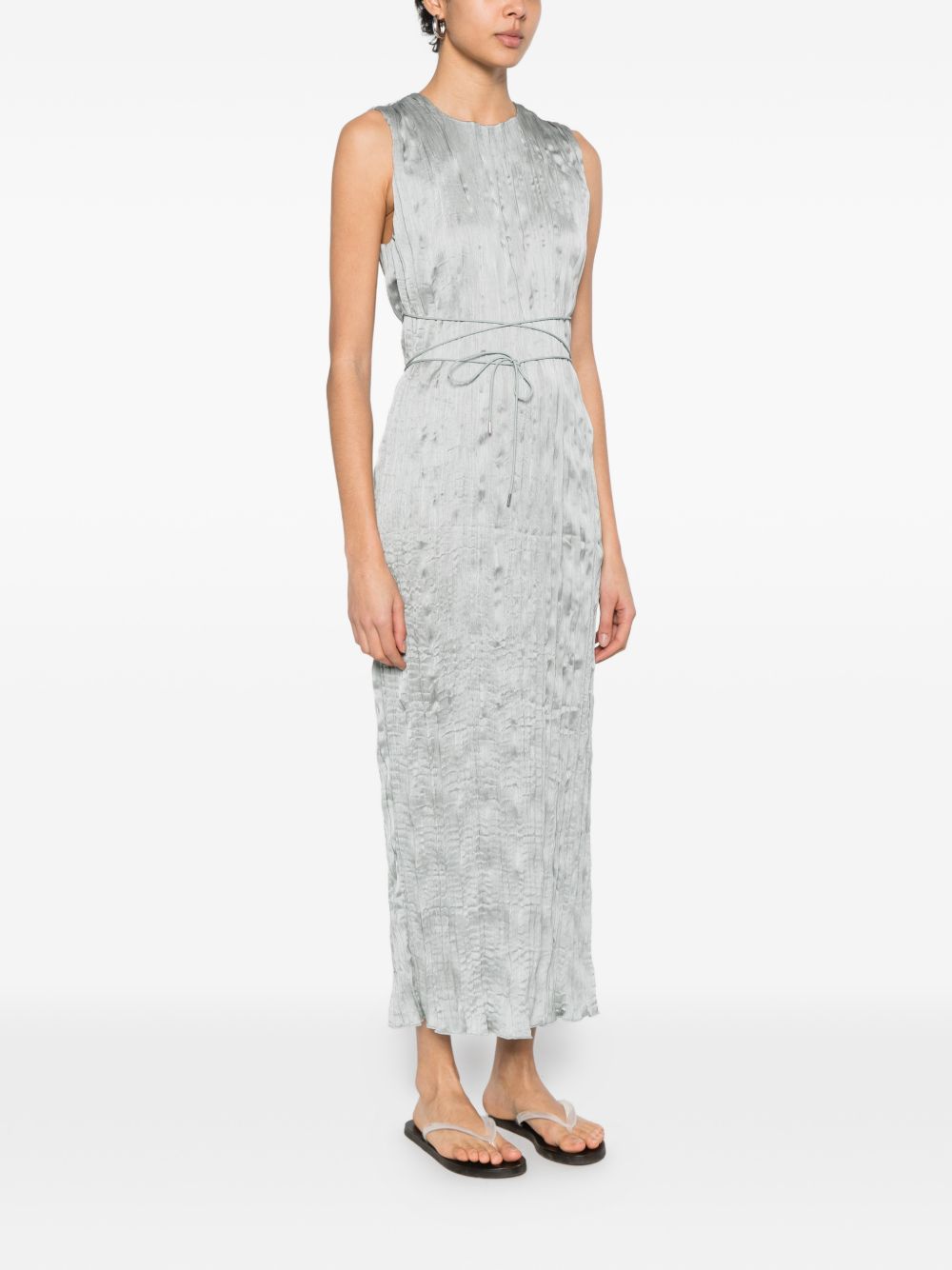 Abito lungo Mizu in argento staud - donna 