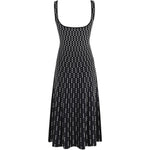 Abito midi ellison in nero staud - donna 