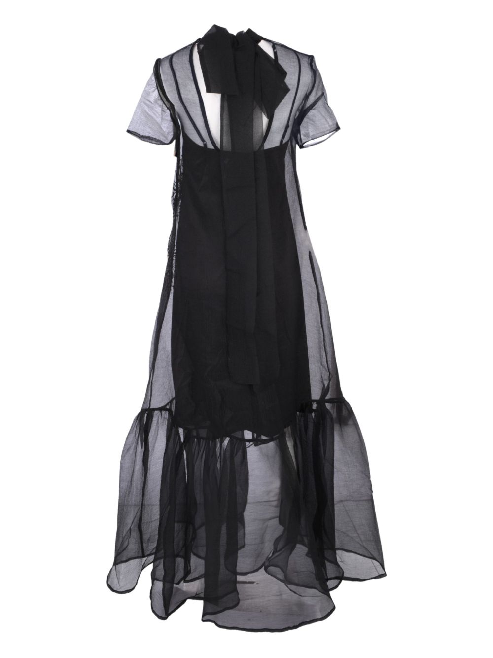 Abito lungo calluna in nero staud - donna 