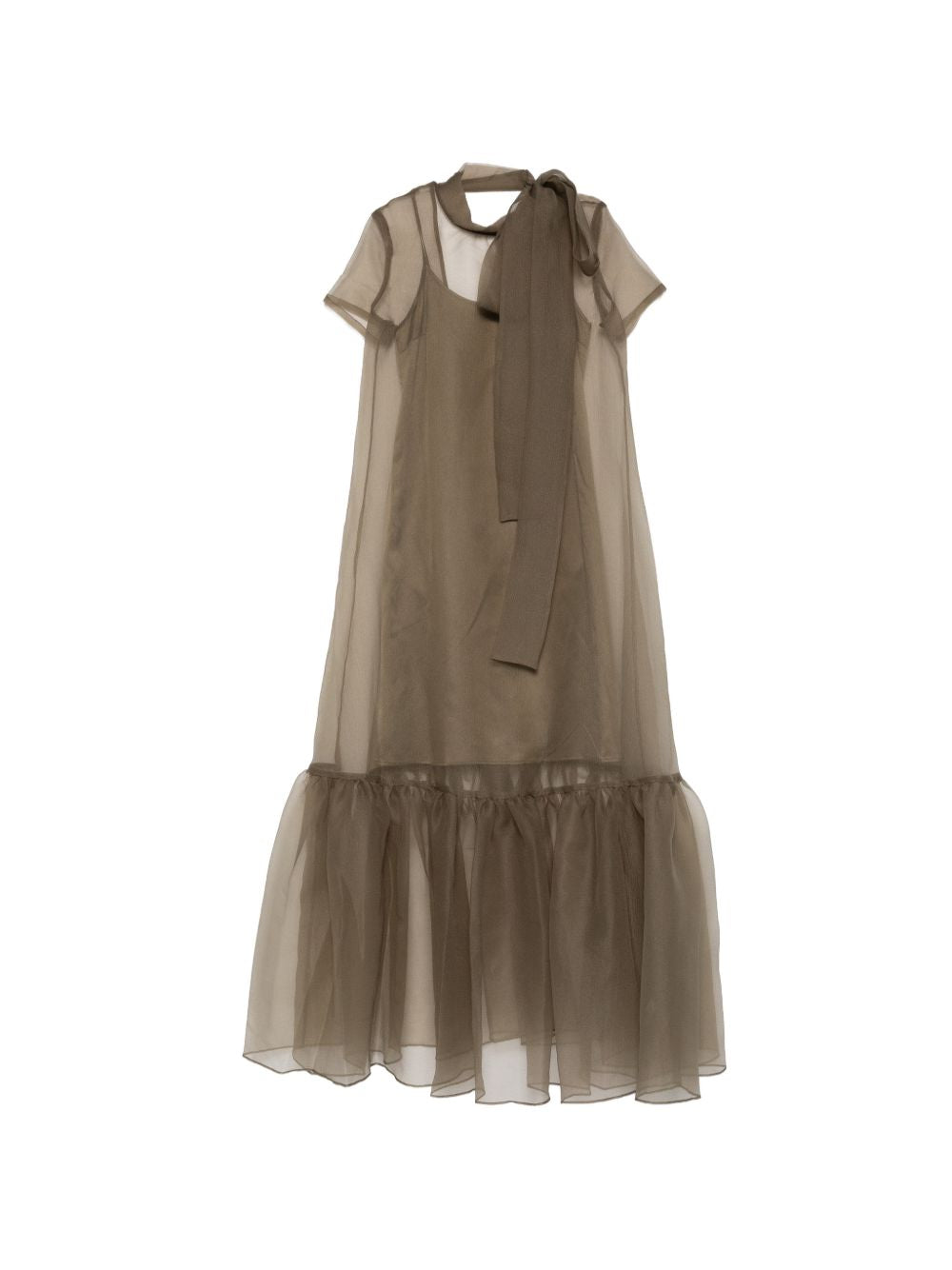 Abito calluna calluna in grigio talpa Staud - donna 