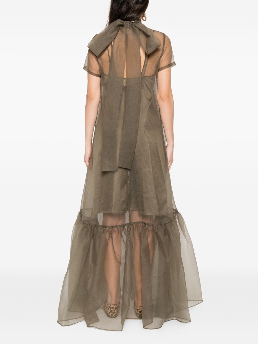 Abito calluna calluna in grigio talpa Staud - donna 