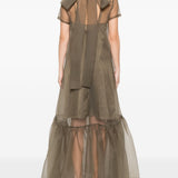 Abito calluna calluna in grigio talpa Staud - donna 