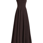 Abito lungo svasato Joy in viola Staud - donna 