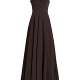 Abito lungo svasato Joy in viola Staud - donna 