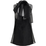 Abito corto Albee in nero Staud - donna 