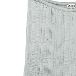 PANTALONI EFFETTO STROPICCIATO IN AZZURRO STAUD - DONNA 