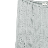 PANTALONI EFFETTO STROPICCIATO IN AZZURRO STAUD - DONNA 