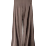 Pantaloni Stroll a gamba ampia in marrone Staud - donna 