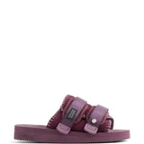 Ciabatte con cinturini in viola Suicoke x forte forte - donna 
