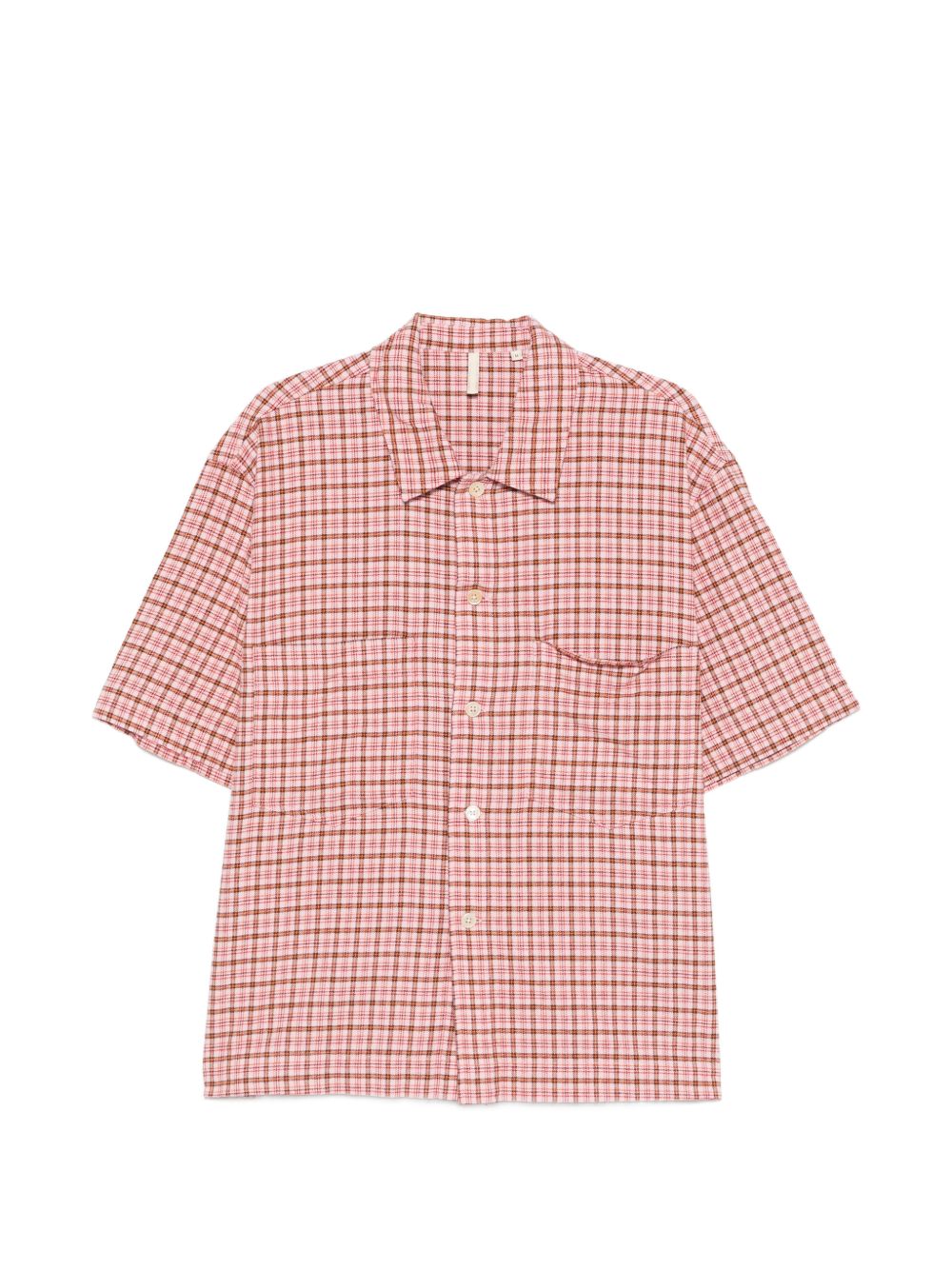 Camicia Adam a quadri in rosa Sunflower - uomo 