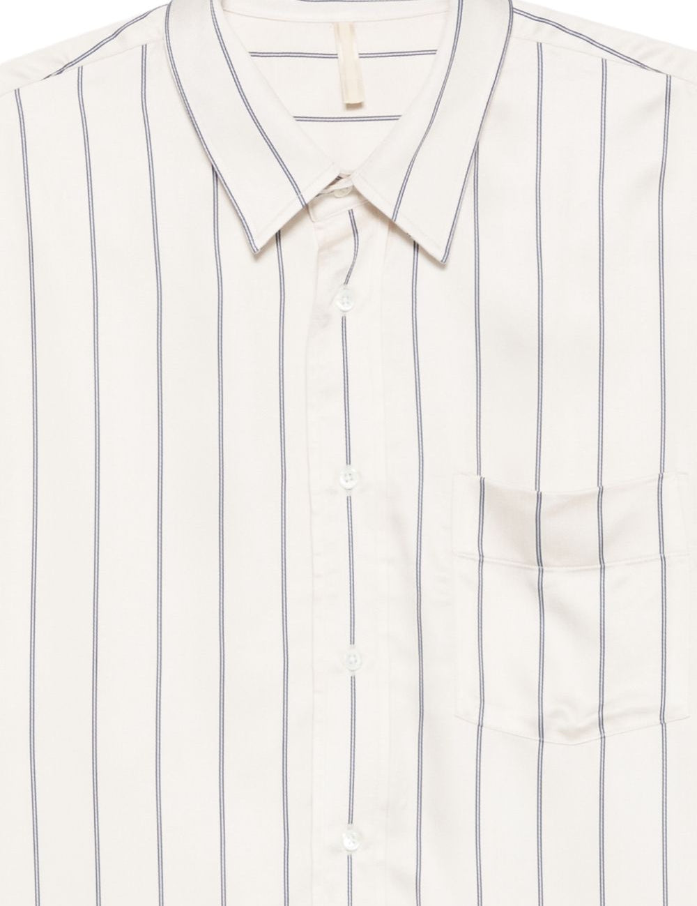Camicia New Base a righe in bianco crema Sunflower - uomo 