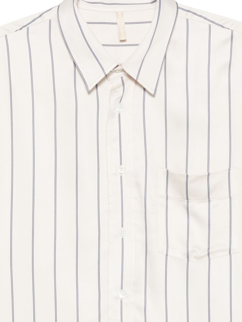 Camicia New Base a righe in bianco crema Sunflower - uomo 