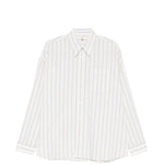 Camicia a righe in bianco Sunflower - uomo 