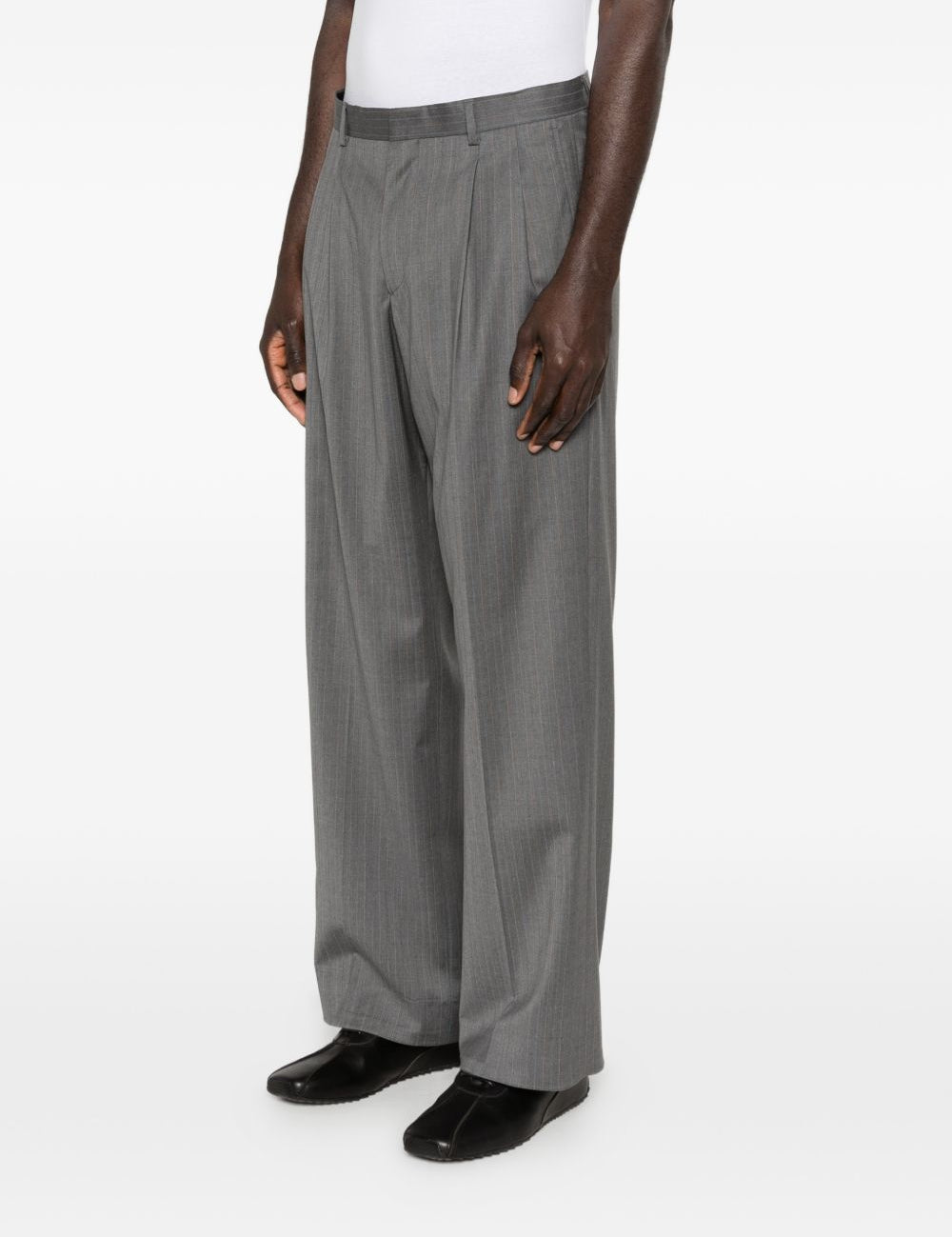 Pantaloni a righe in blu Sunflower - uomo 