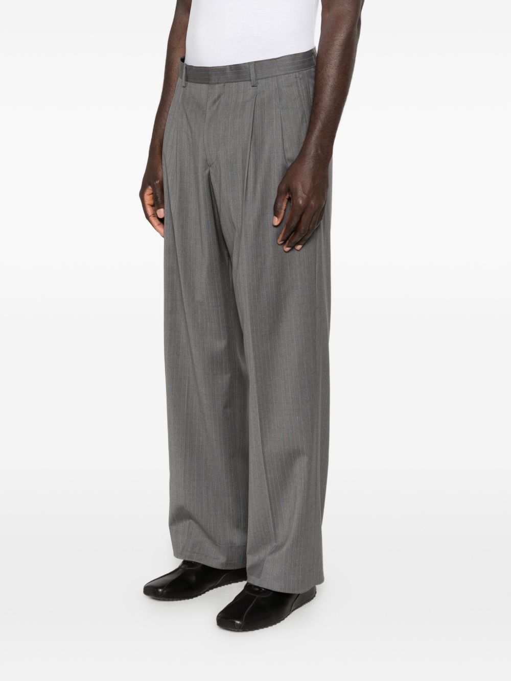 Pantaloni a righe in blu Sunflower - uomo 
