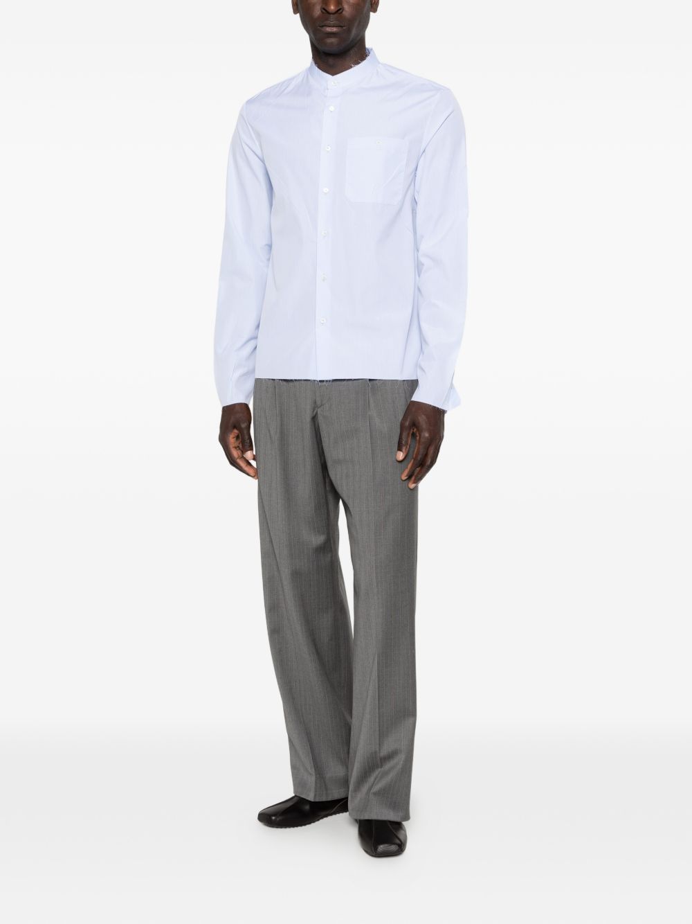 Pantaloni a righe in blu Sunflower - uomo 