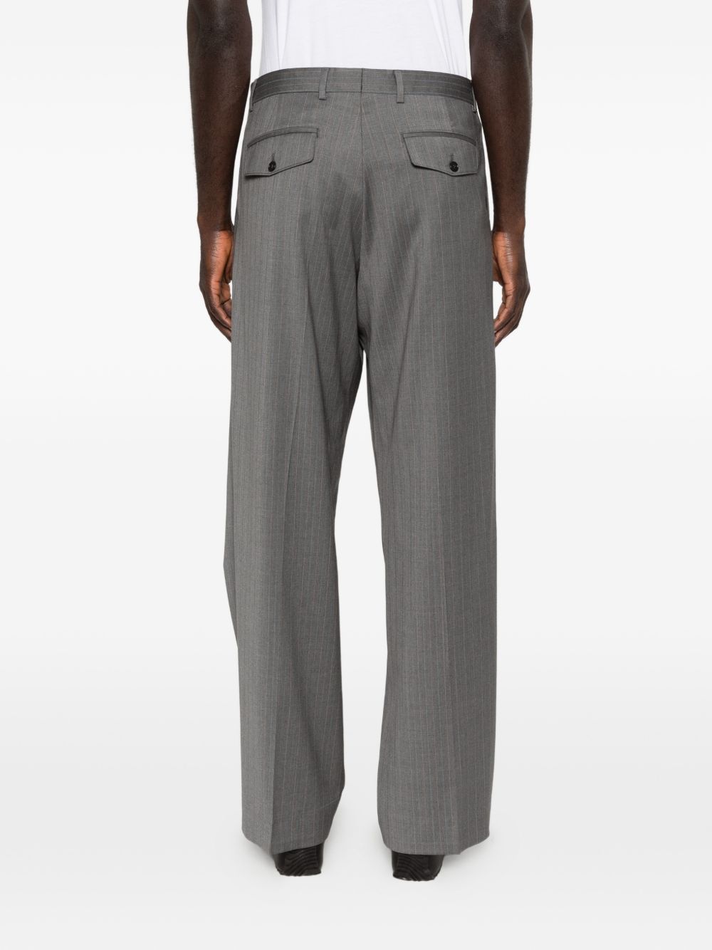 Pantaloni a righe in blu Sunflower - uomo 
