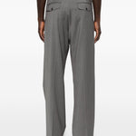 Pantaloni a righe in blu Sunflower - uomo 