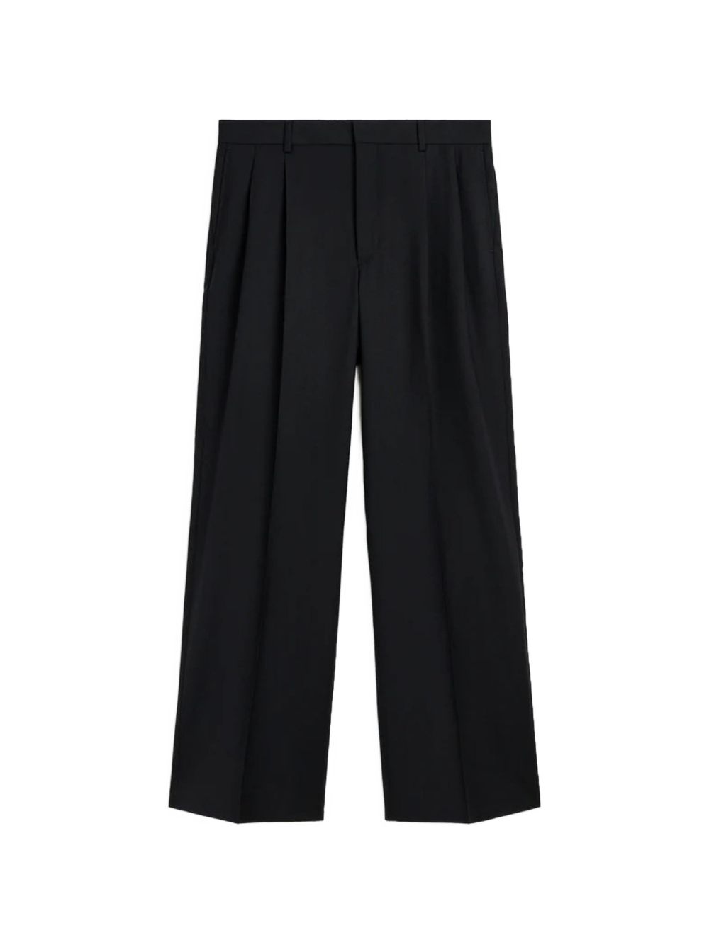 Pantaloni a gamba ampia in nero Sunflower - uomo 