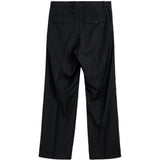 Pantaloni a gamba ampia in nero Sunflower - uomo 