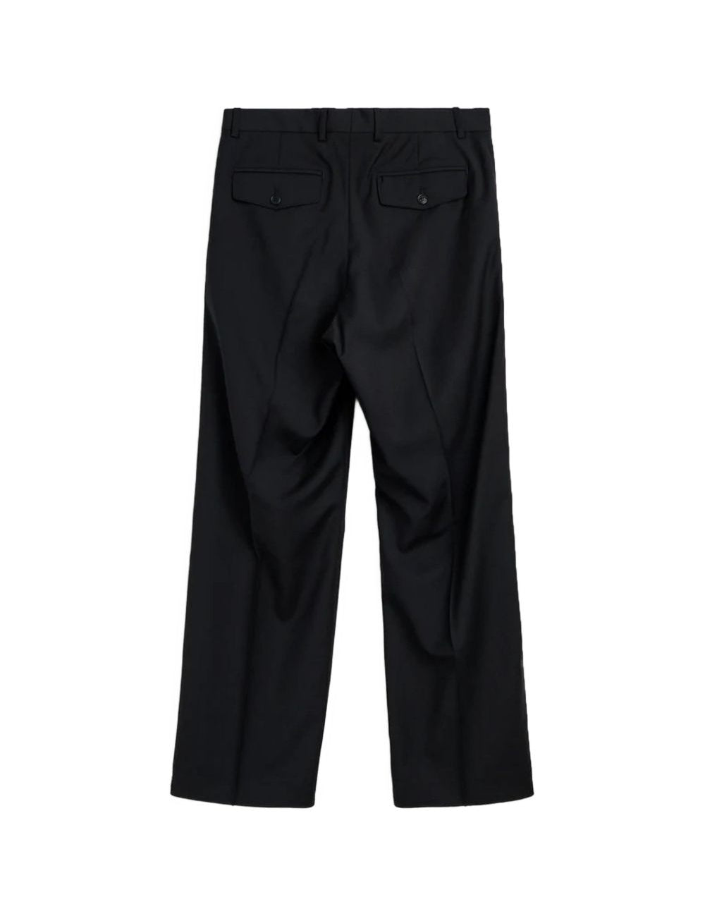 Pantaloni a gamba ampia in nero Sunflower - uomo 