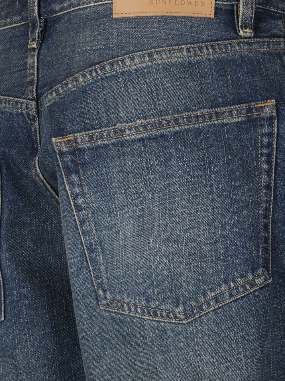 Jeans con cinque tasche in blu Sunflower - uomo 