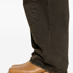 Jeans Wide Twist in nero Sunflower - uomo 