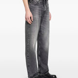Jeans con effetto schiarito in nero Sunflower - uomo 