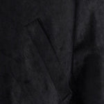 Giacca in pelle con bottoni in nero Sunflower - uomo 