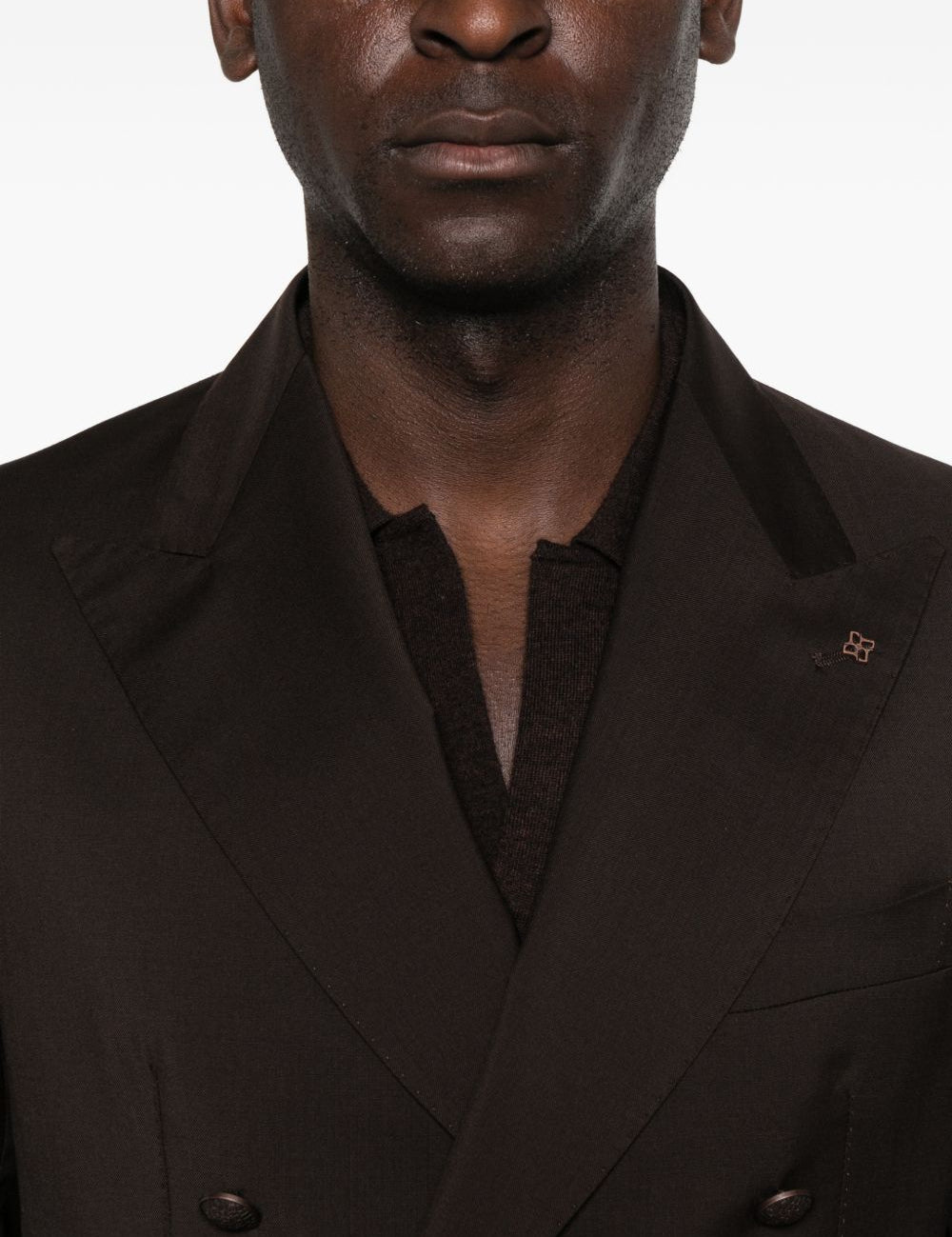 Completo doppiopetto in marrone Tagliatore - uomo 