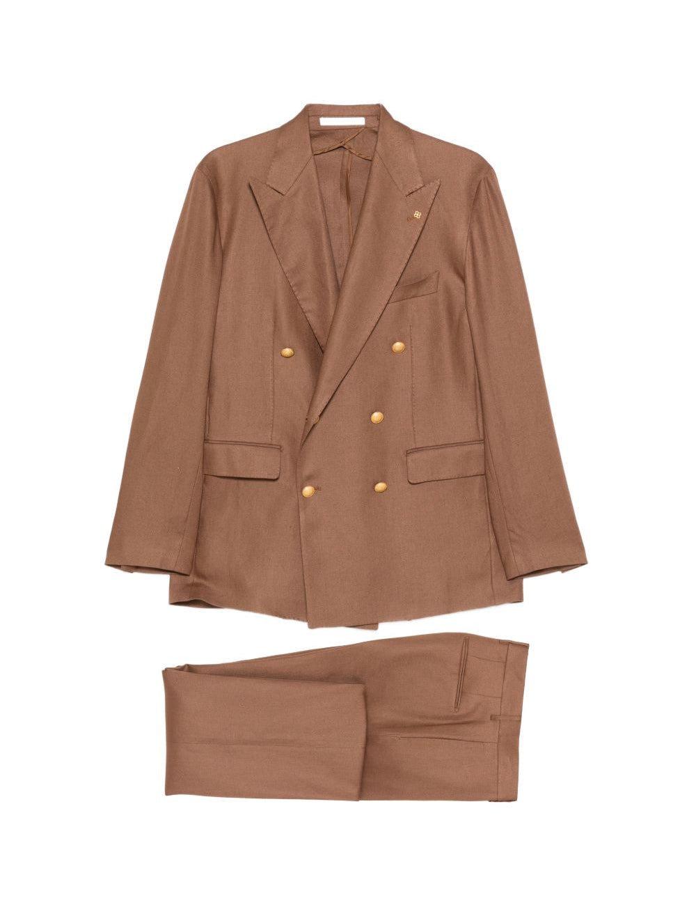 Completo doppiopetto in marrone Tagliatore - uomo 