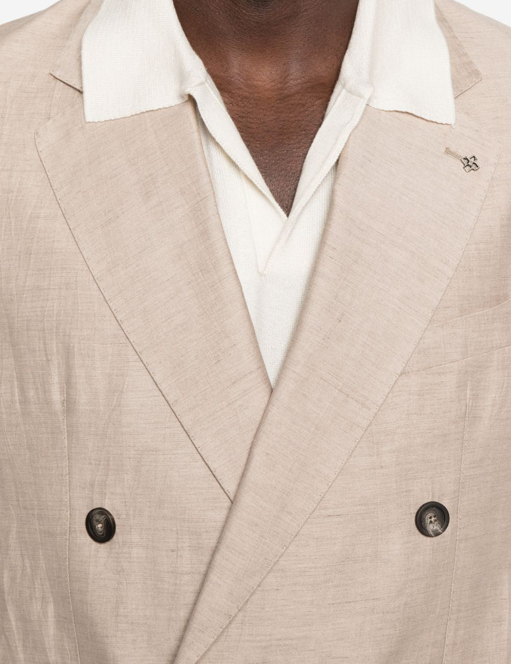 Completo doppiopetto in beige Tagliatore - uomo 