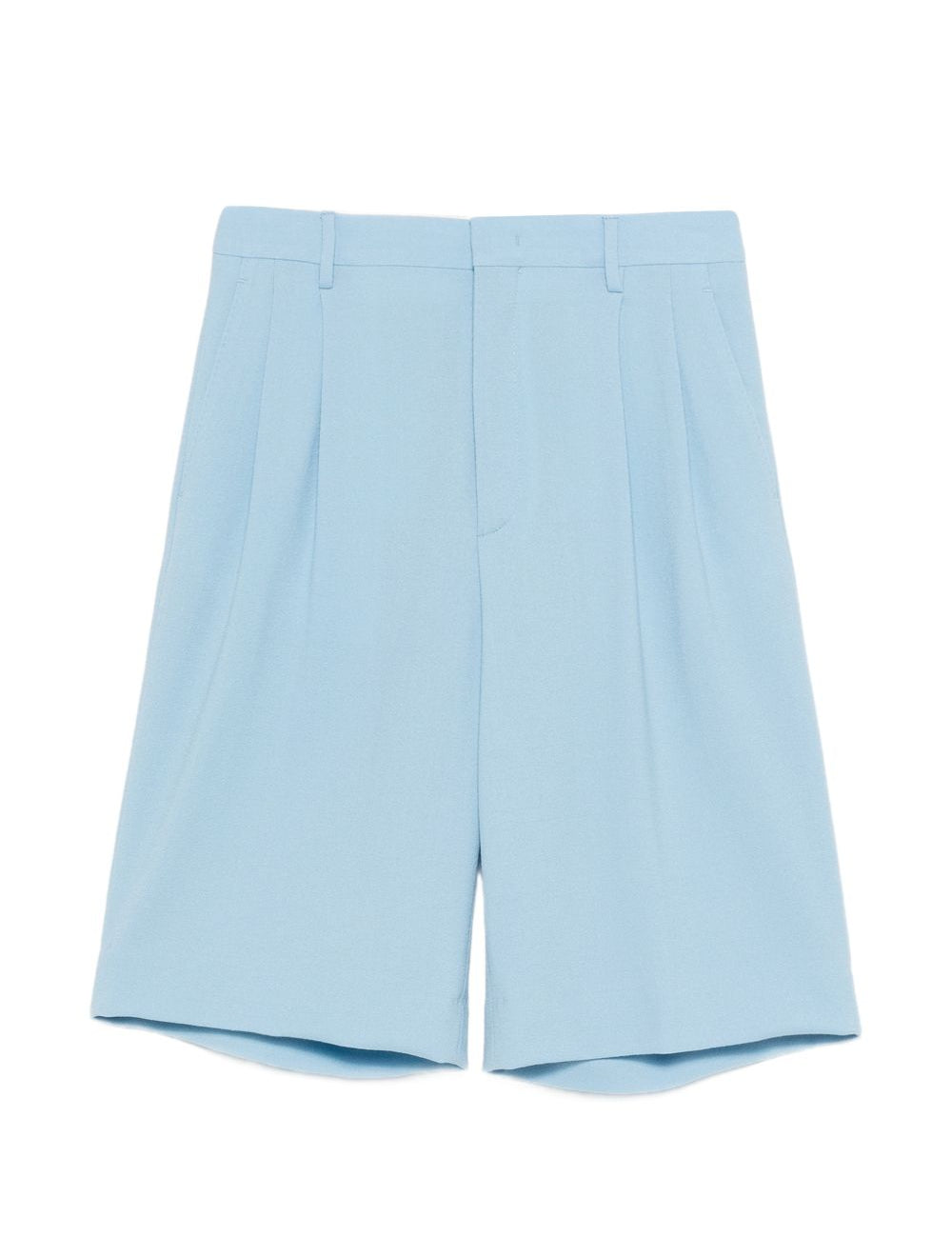 Shorts con pieghe in azzurro Tagliatore - donna 