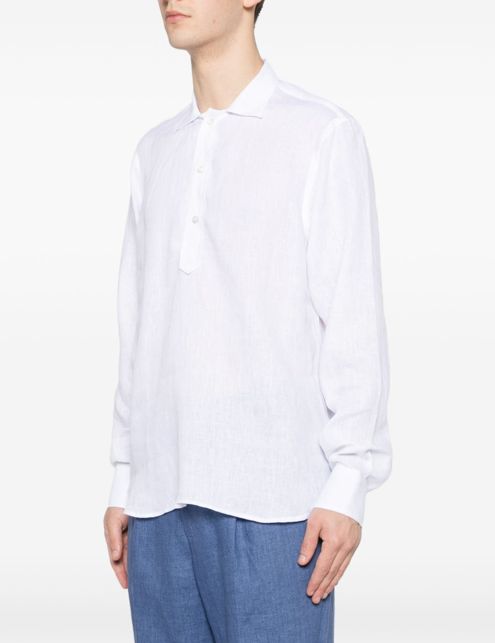 Camicia a maniche lunghe dustin in bianco Tagliatore - uomo 