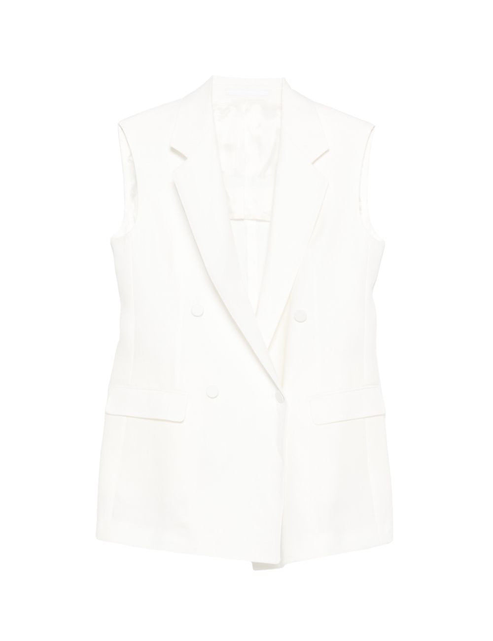 Blazer smanicato bernice in bianco Tagliatore - donna 
