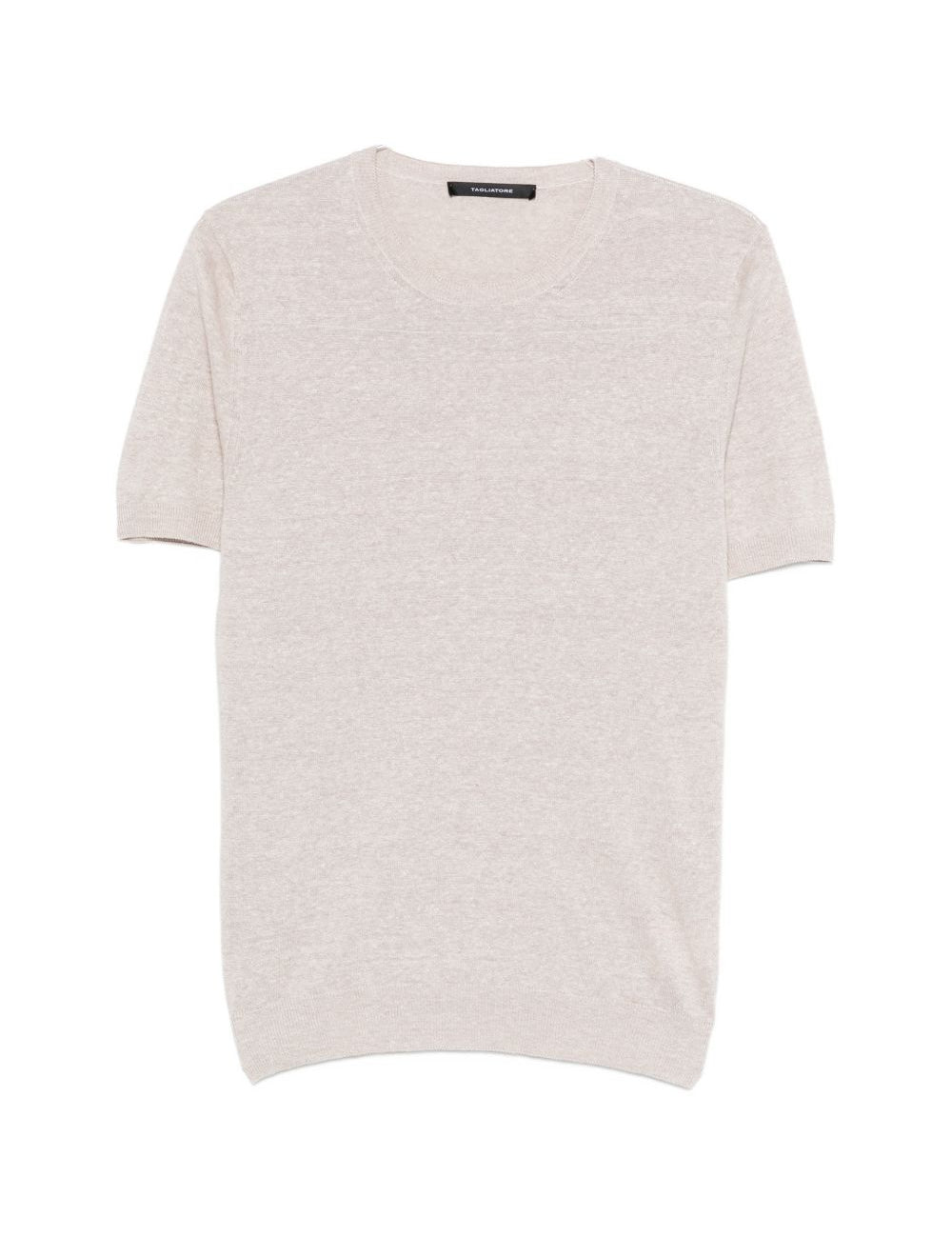 T-shirt a maniche corte Josh in grigio Tagliatore - uomo 