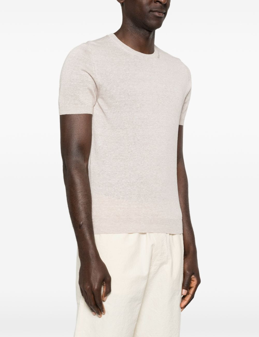 T-shirt a maniche corte Josh in grigio Tagliatore - uomo 