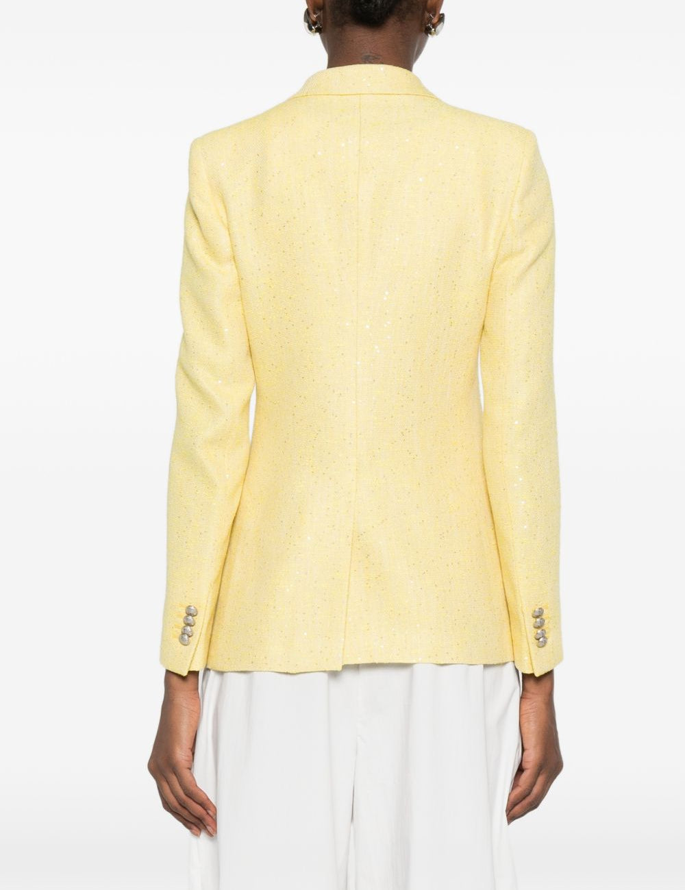 Blazer doppiopetto in giallo Tagliatore - donna 