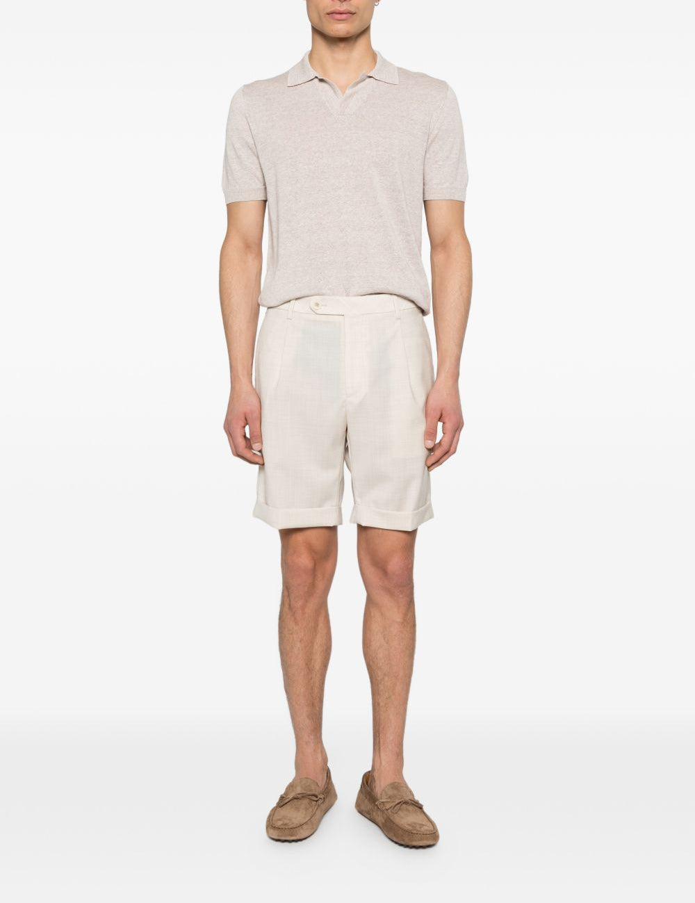 Polo keith in beige Tagliatore - uomo 