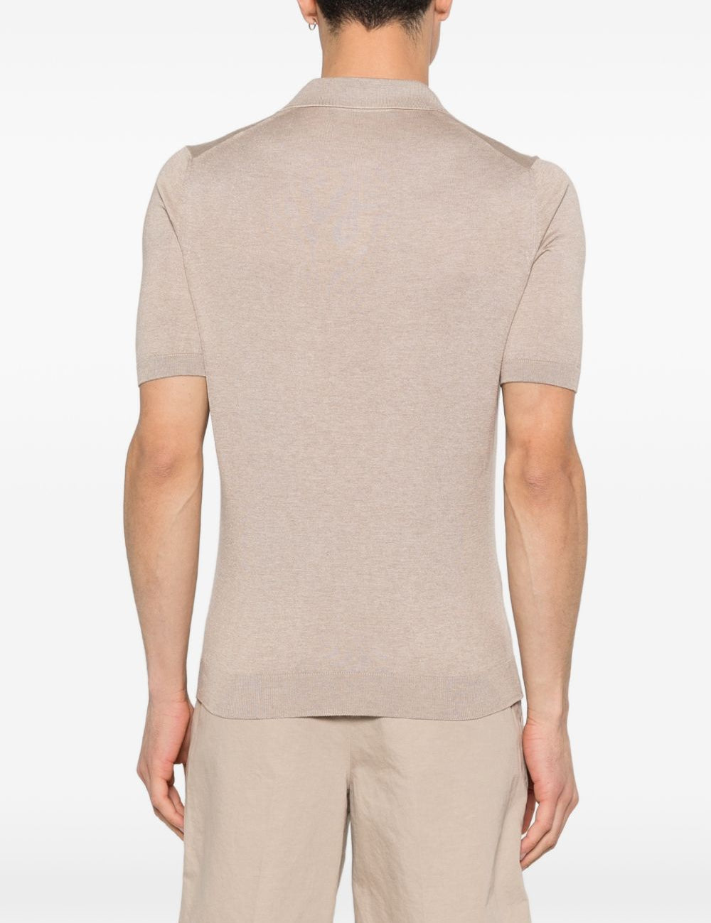 Polo a maniche corte keith in beige Tagliatore - uomo 