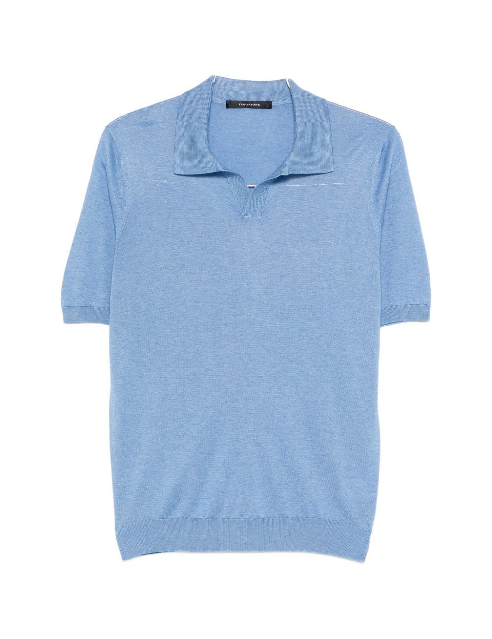 Polo a maniche corte keith in blu Tagliatore - uomo 
