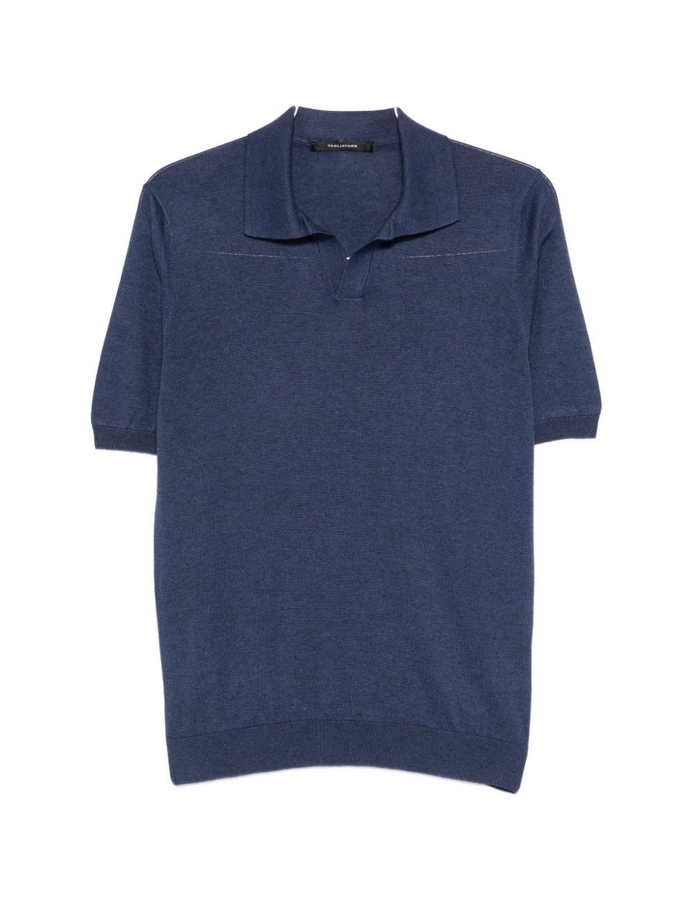 Polo a maniche corte keith in blu Tagliatore - uomo 