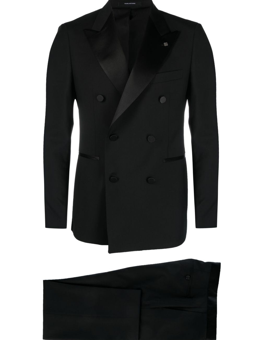 Completo doppiopetto in nero Tagliatore - uomo 