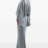 Abito maxi con choker in cristalli cyclades in blu Taller marmo - donna 
