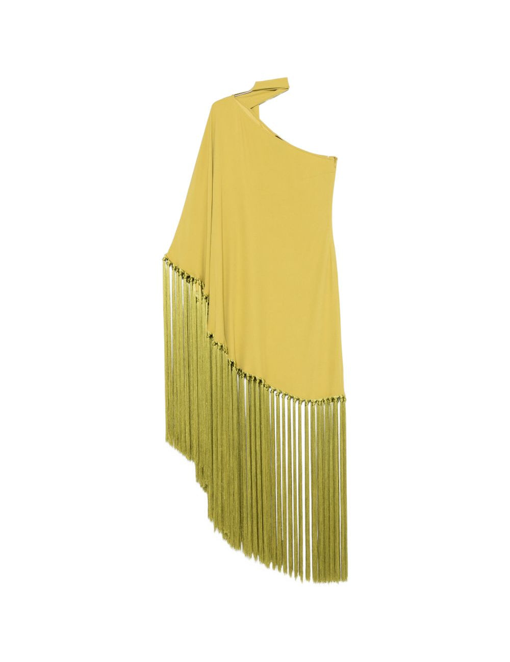 Abito lungo con frange Gunilla in giallo taller marmo - donna 