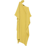 ABITO LUNGO MONOSPALLA IN GIALLO TALLER MARMO - DONNA 