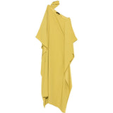 ABITO LUNGO MONOSPALLA IN GIALLO TALLER MARMO - DONNA 