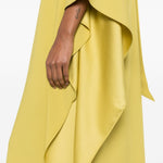 ABITO LUNGO MONOSPALLA IN GIALLO TALLER MARMO - DONNA 