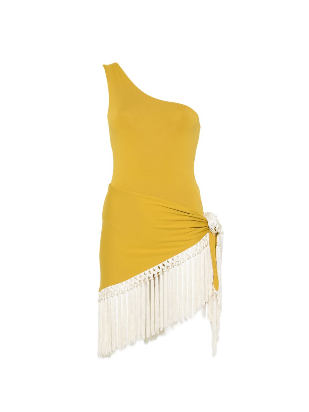 Costume intero yacare in giallo taller marmo - donna 
