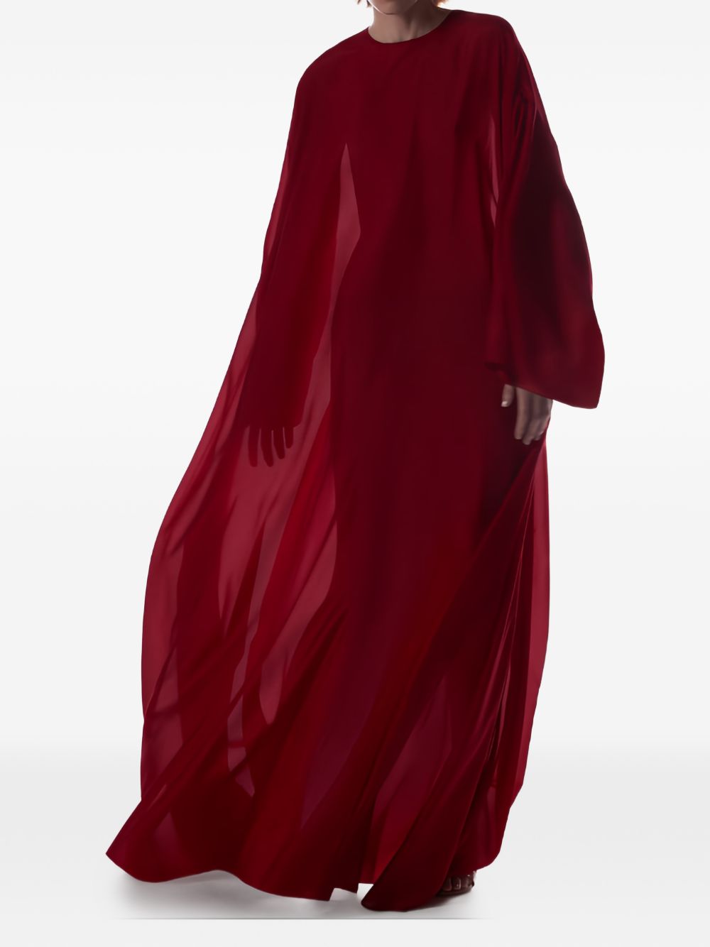 Abito maxi meru in rosso Temily - donna 